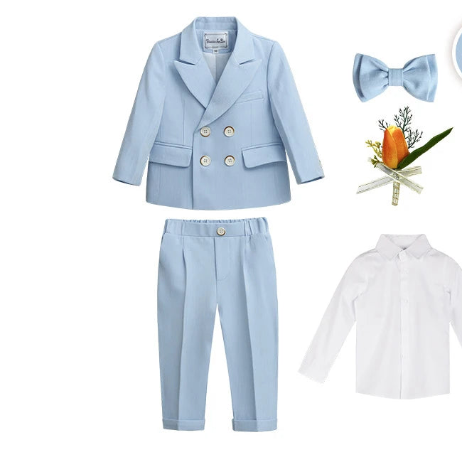 Costume garçon cérémonie S035, plusieurs ensembles – CLEVI Paris