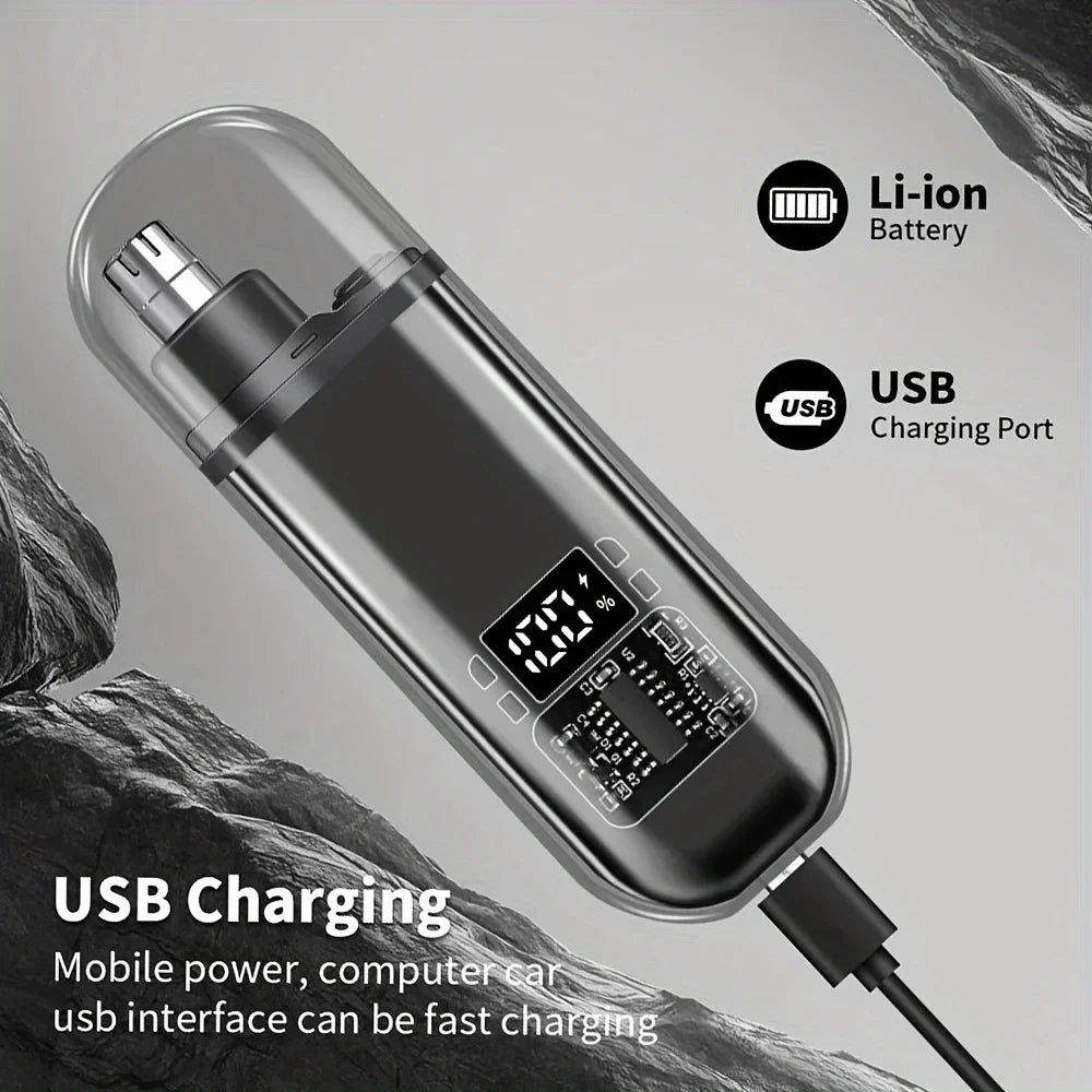 Tondeuse nez et oreilles USB-C – CLEVI Paris