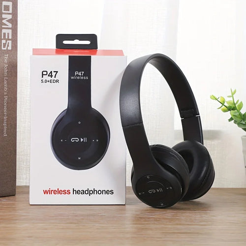 Casque Bluetooth P47 Circum-Auriculaire Pliable Sport Gaming – CLEVI Paris