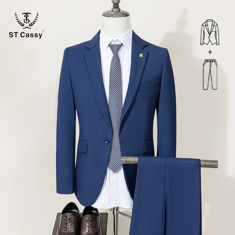 Costume homme 2 pièces pour bureau – CLEVI Paris