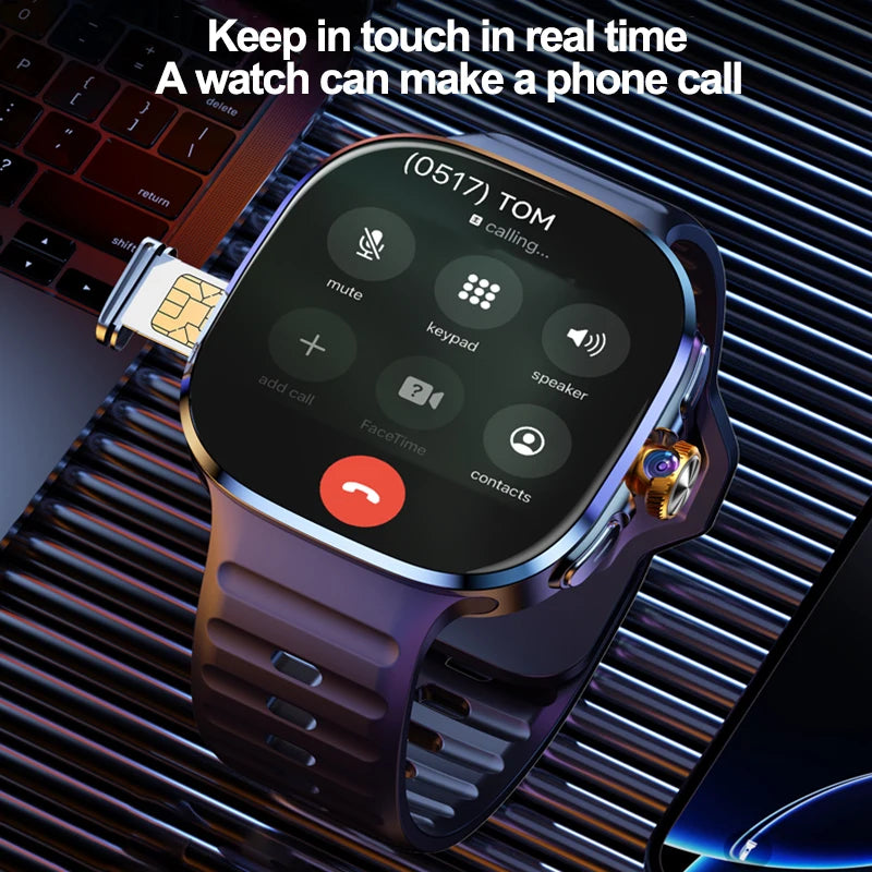 Montre Connectée 4G Android 5 Jours Caméra 13MP – CLEVI Paris