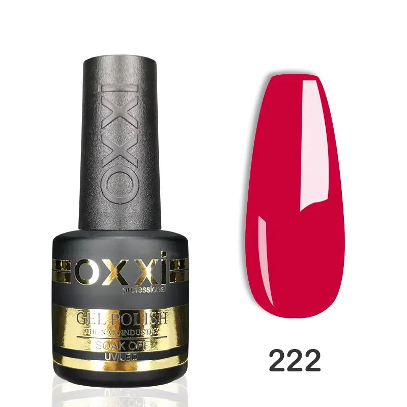 Vernis Gel Semi-Permanent OXXI 8ml – 60 Teintes UV/LED Longue Durée Nail Art Manucure – CLEVI Paris