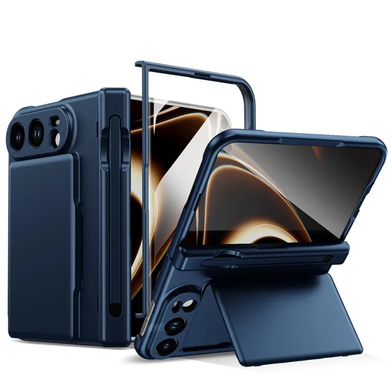 Coque iPhone Duo porte-cartes avec support – CLEVI Paris