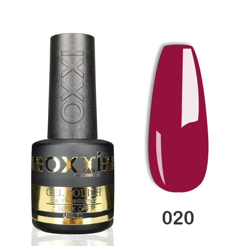 Vernis Gel Semi-Permanent OXXI 8ml – 60 Teintes UV/LED Longue Durée Nail Art Manucure – CLEVI Paris