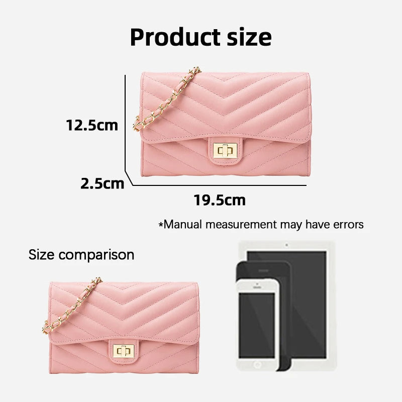 Sac Bandoulière Femme Motif V Grande Capacité 6 Coloris Poche Zipée – CLEVI Paris