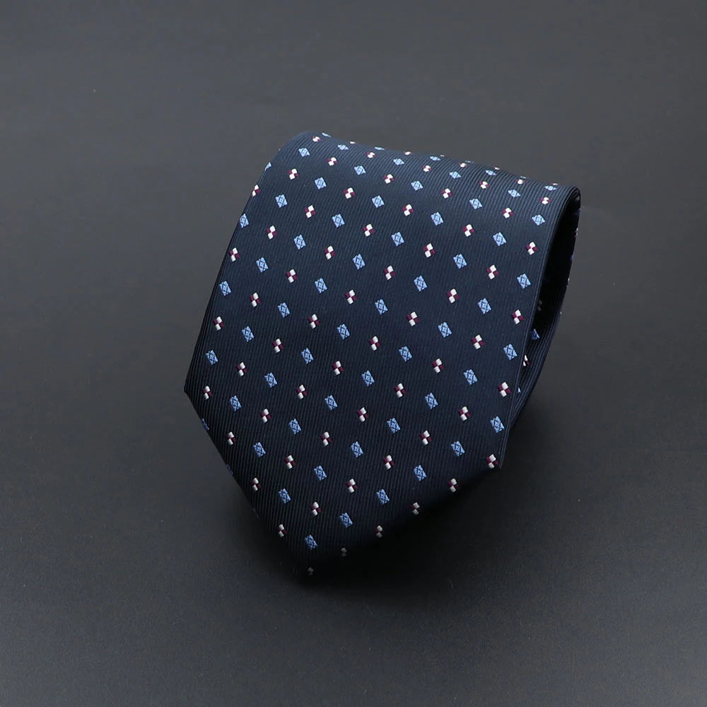 Cravate homme rayée motif paisley 145 cm – CLEVI Paris