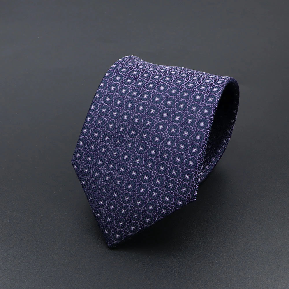 Cravate homme rayée motif paisley 145 cm – CLEVI Paris