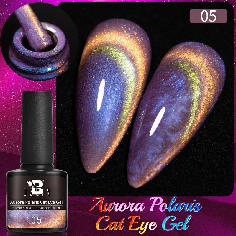 Vernis Gel UV Cat Eye AWStorG 7,5ml Semi-Permanent – CLEVI Paris