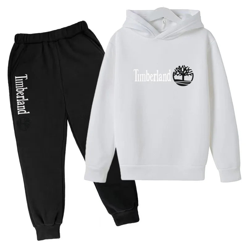 Ensemble enfant sweat à capuche et pantalon – CLEVI Paris