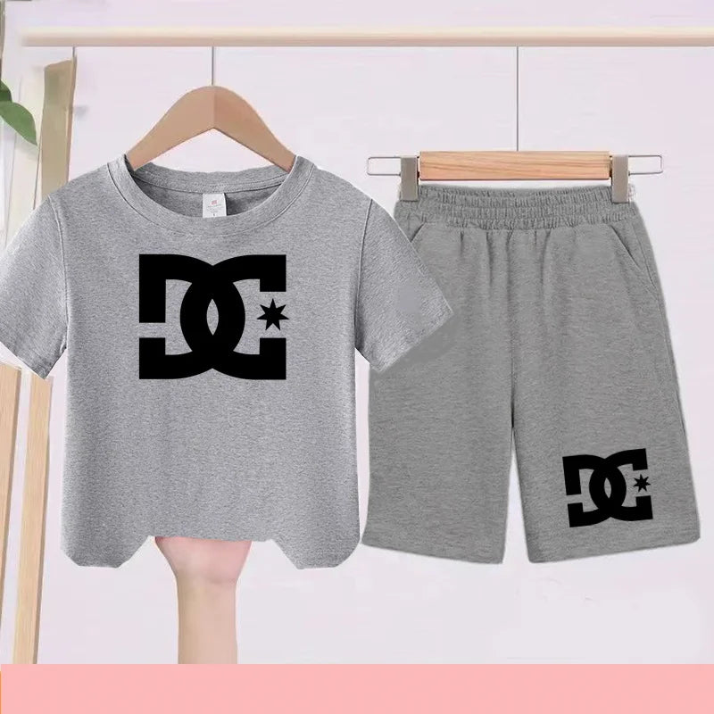 Ensemble enfant imprimé haut et short – CLEVI Paris