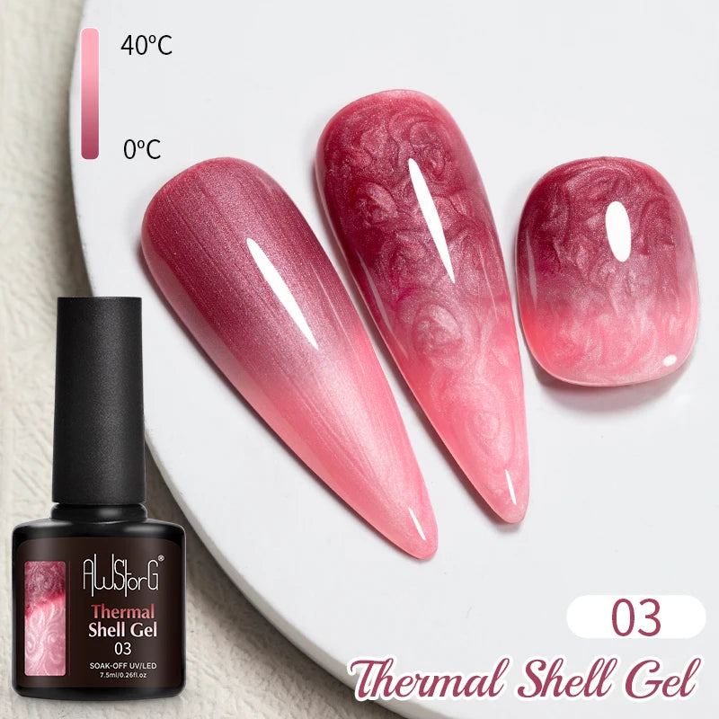 Vernis Gel UV Cat Eye AWStorG 7,5ml Semi-Permanent – CLEVI Paris