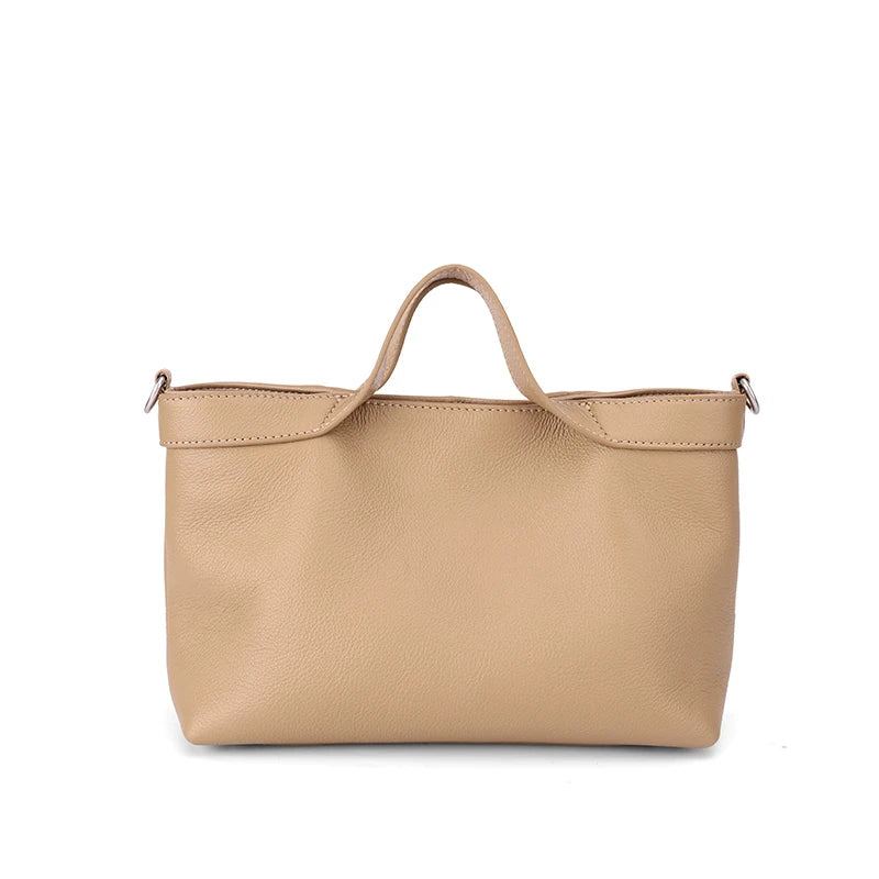 Sac Aisselle Cuir Véritable Patchwork Femme Rétro Multi-Poches Toutes Saisons – CLEVI Paris