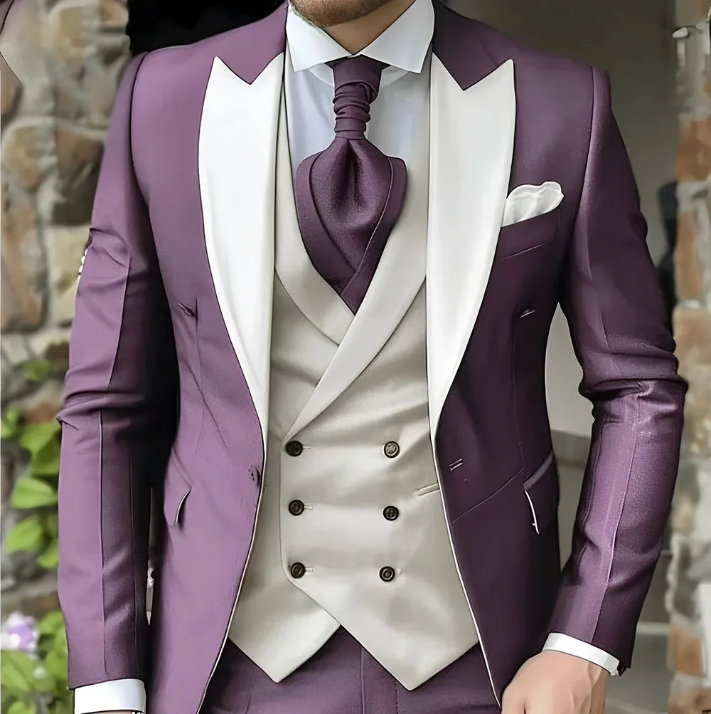 Costume 3 pièces élégant pour homme – CLEVI Paris