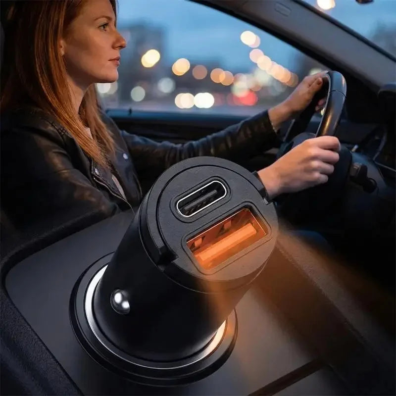 Chargeur USB double port pour voiture – CLEVI Paris