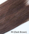 Extensions I-Tip Yaki Straight Cheveux Brésiliens Remy 100g | Microlink Pré-Collées | Noir, Brun, Naturel | 10-30 Pouces – CLEVI Paris