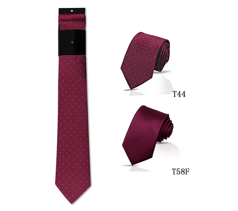 Ensemble de 2 cravates homme élégantes – CLEVI Paris