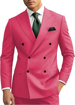 Costume homme 2 pièces double boutonnage – CLEVI Paris