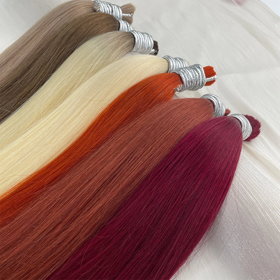 Mèches Bulk Brésiliennes Lisses 100% Cheveux Humains – CLEVI Paris