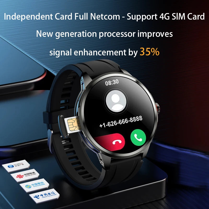 Montre Android H99 AMOLED avec caméra – CLEVI Paris