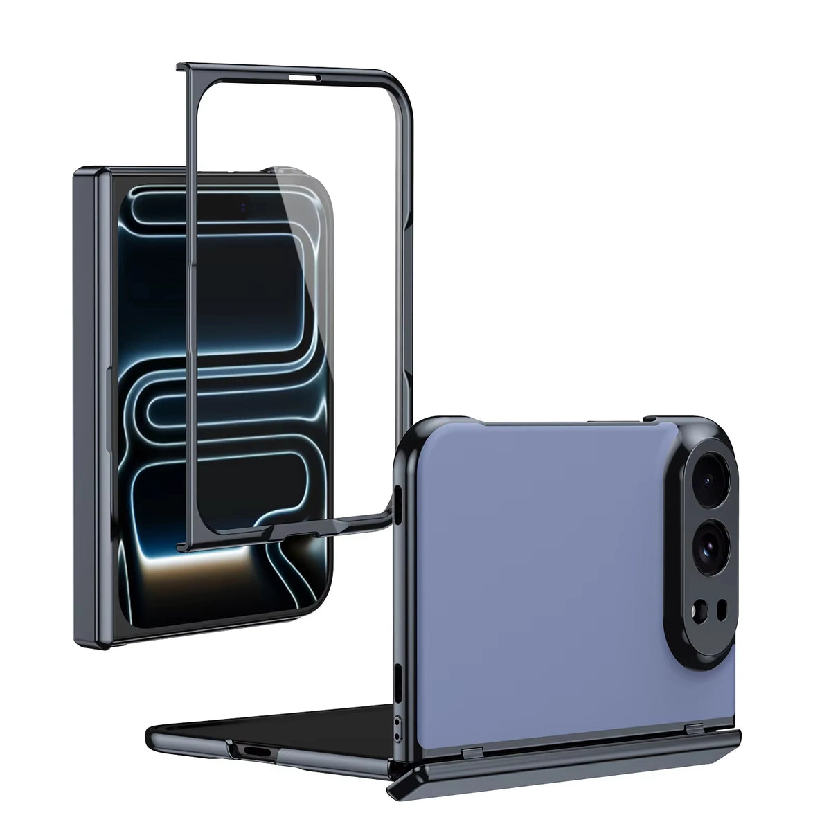 Coque iPhone Duo à charnière renforcée – CLEVI Paris