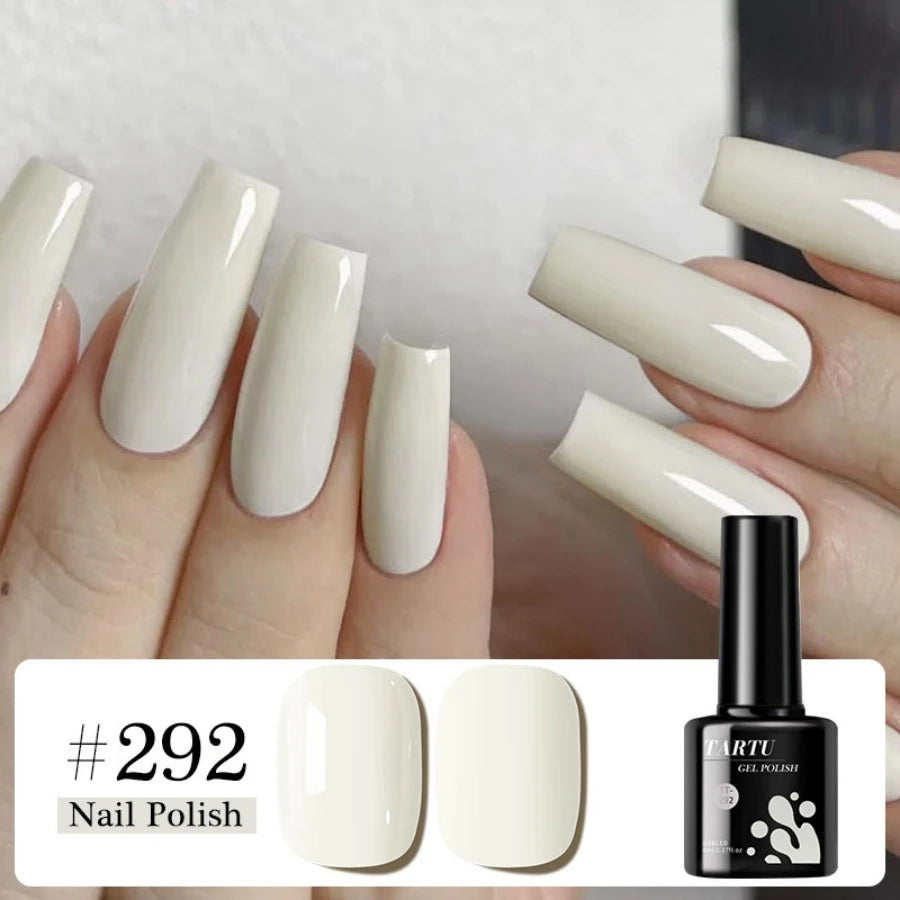 Vernis Gel Semi-Permanent TARTU 8ml – Sans HEMA Sans TPO UV/LED Soak-Off Longue Durée 15 Teintes Collection 2 – CLEVI Paris