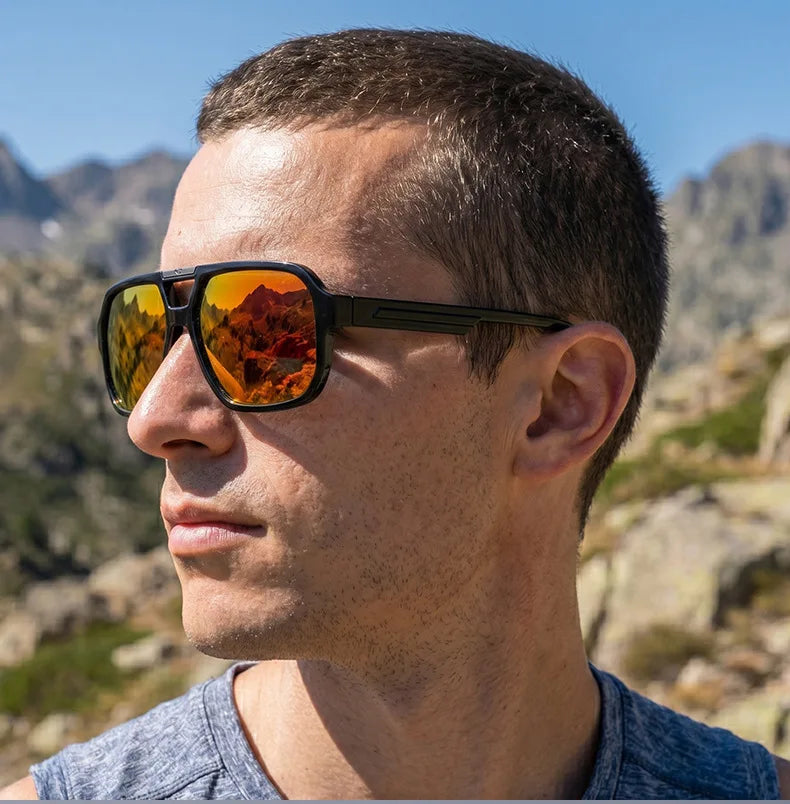 Lunettes unisexes carrées double pont – CLEVI Paris