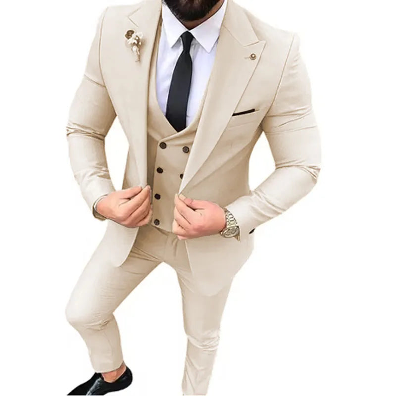 Costume 3 pièces homme élégant – CLEVI Paris