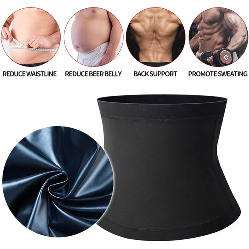 Ceinture Sudation Homme Gainante Effet Sauna Ventre Plat — CLEVI Paris
