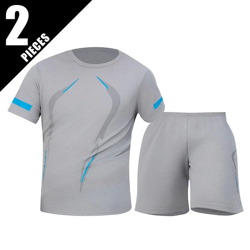 Ensemble homme en maille t-shirt et short – CLEVI Paris