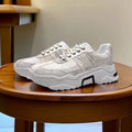 Sneakers basses homme ivoire à lacets – CLEVI Paris