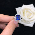 Bague Femme Saphir Or Blanc 14K – CLEVI Paris