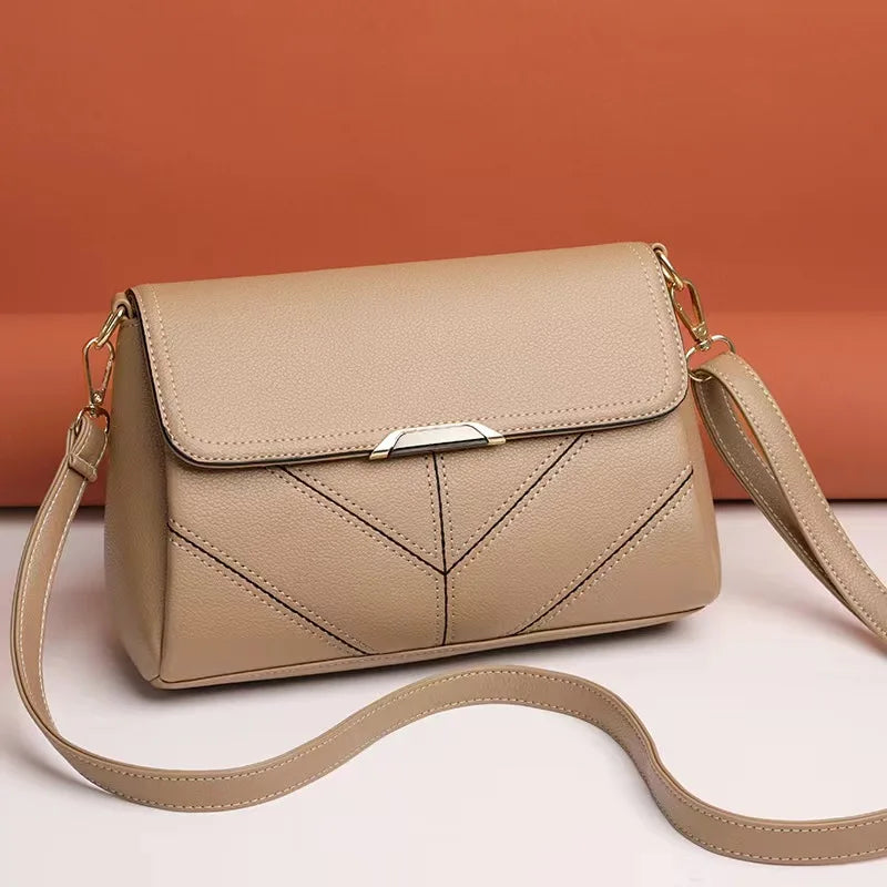 Sac Besace Rond Cuir Vache Femme Imperméable 26x13cm – CLEVI Paris