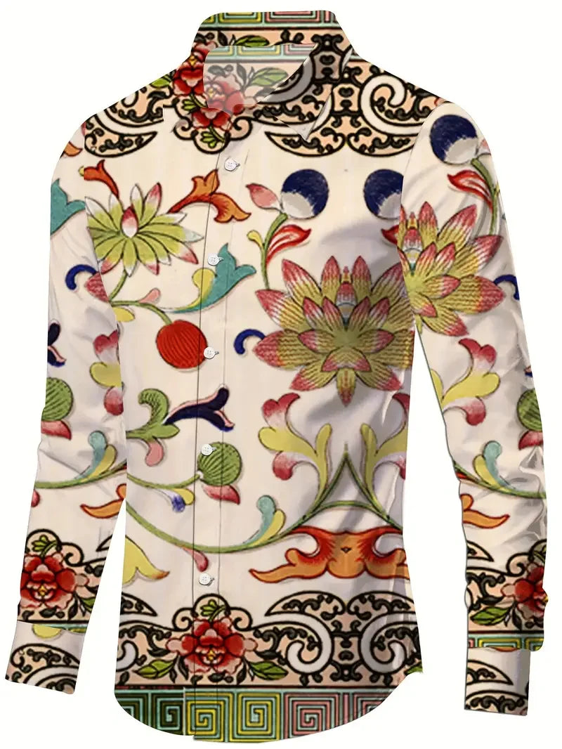 Chemise Homme à Motif – CLEVI Paris