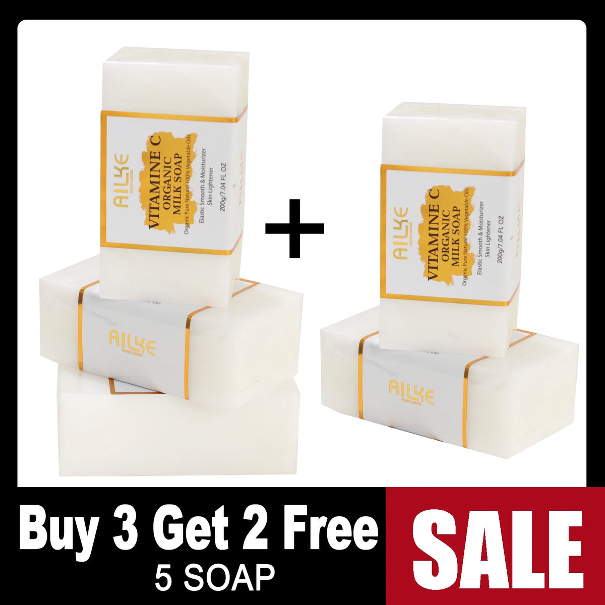 Gamme Soins Corps & Visage AILKE Vitamine C+E – Éclaircissant, Anti-Taches & Raffermissant – CLEVI Paris
