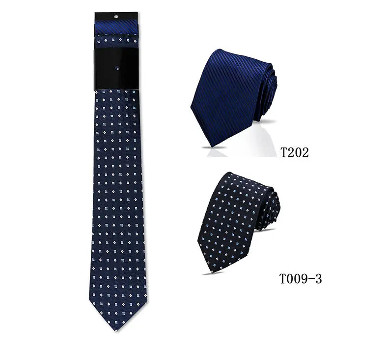 Ensemble de 2 cravates homme élégantes – CLEVI Paris