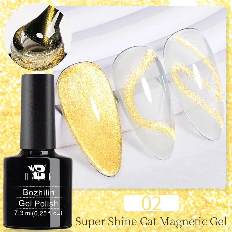 Vernis Gel UV Cat Eye AWStorG 7,5ml Semi-Permanent – CLEVI Paris