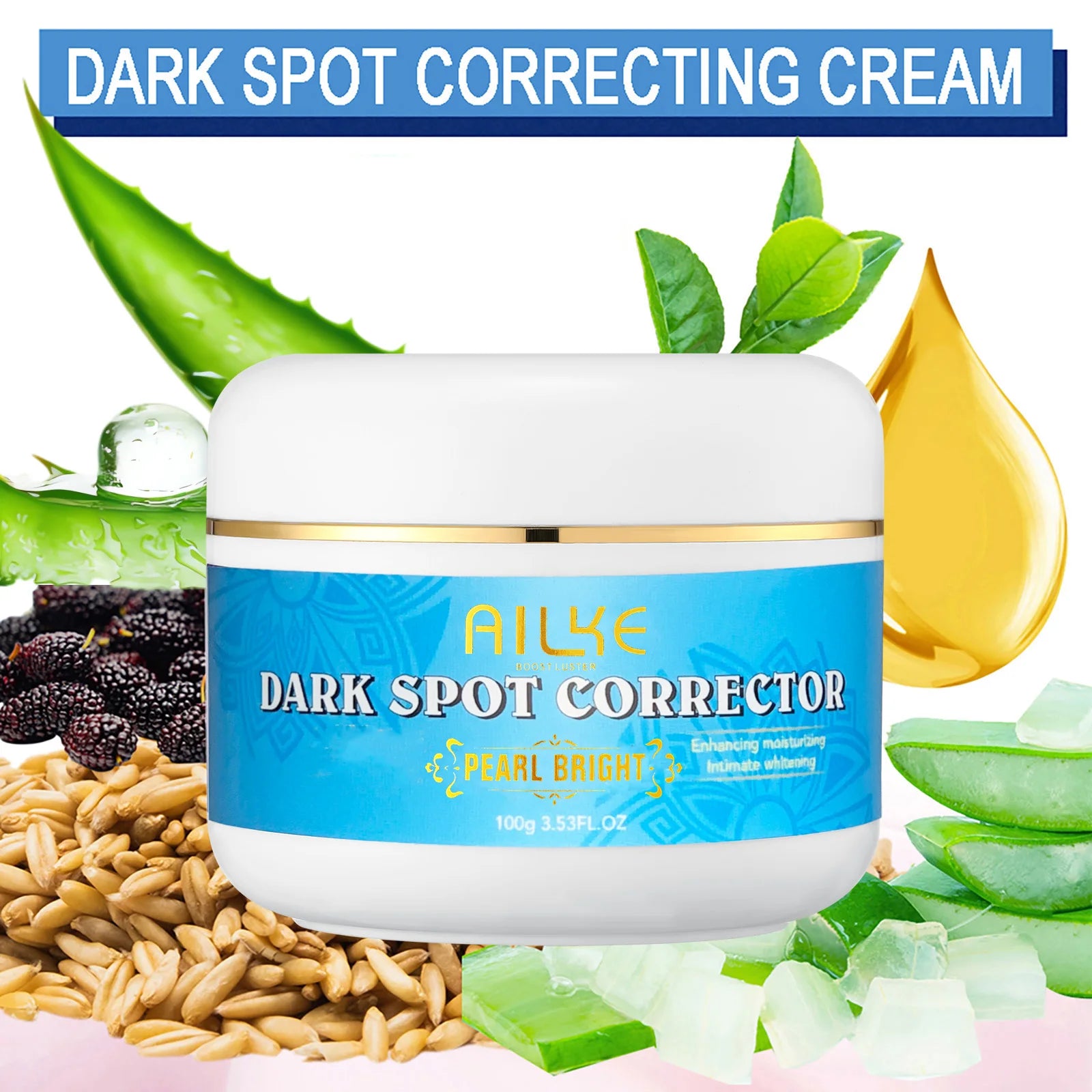 Gamme Multi-Vitamines Éclaircissante AILKE – Lotion, Sérum, Crème & Savon Papaye Anti-Taches – CLEVI Paris
