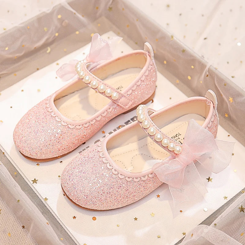 Mocassins enfant brillants de cérémonie – CLEVI Paris