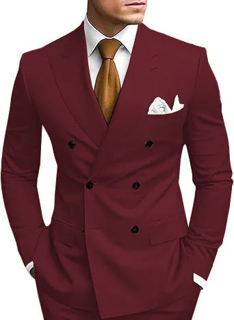 Costume homme 2 pièces, double boutonnage – CLEVI Paris