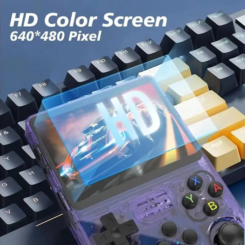 Console de Jeu Rétro Portable R36S — Écran IPS 3,5", ArkOS, 10 000+ Jeux | CLEVI Paris