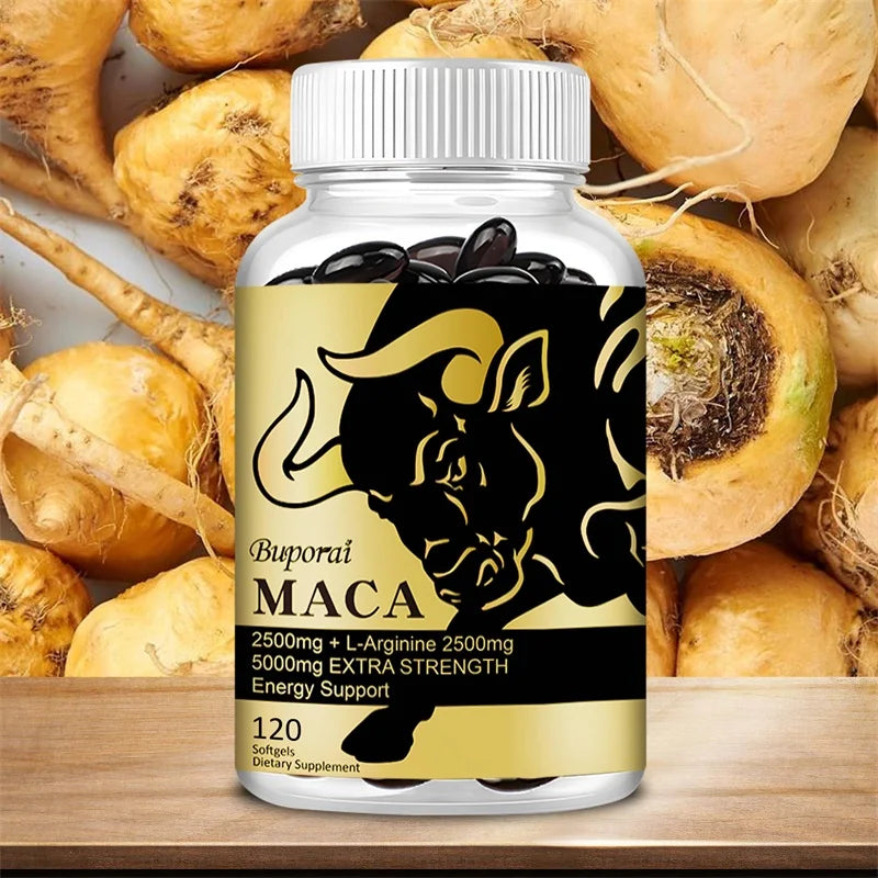 Complexe maca et L-arginine en gélules – CLEVI Paris