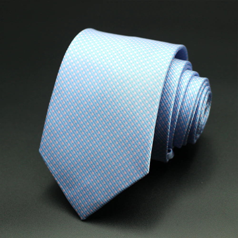 Cravate homme à pois, style élégant – CLEVI Paris