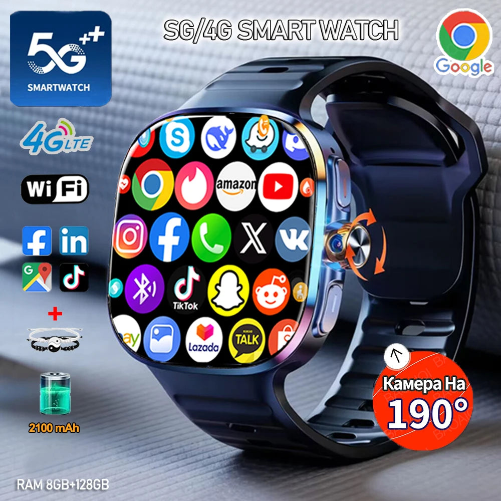 Montre BAOAIQI AMOLED 2,4″ GPS et Wi-Fi – CLEVI Paris