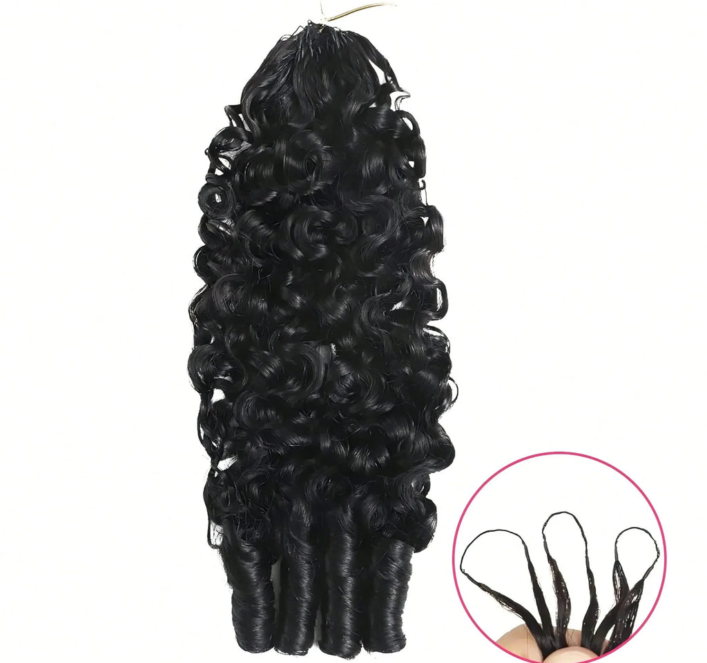 Extensions Crochet Curly Burmese Remy Hair Noir Naturel – CLEVI Paris