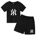 Ensemble enfant T-shirt à lettres et short – CLEVI Paris