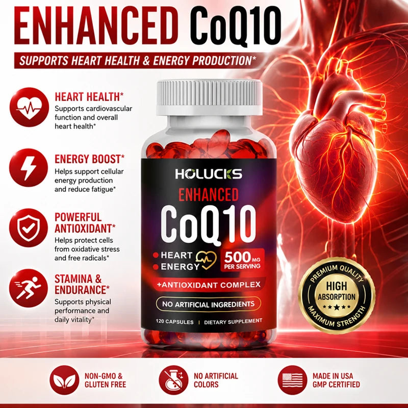 Coenzyme Q10 en capsules – CLEVI Paris