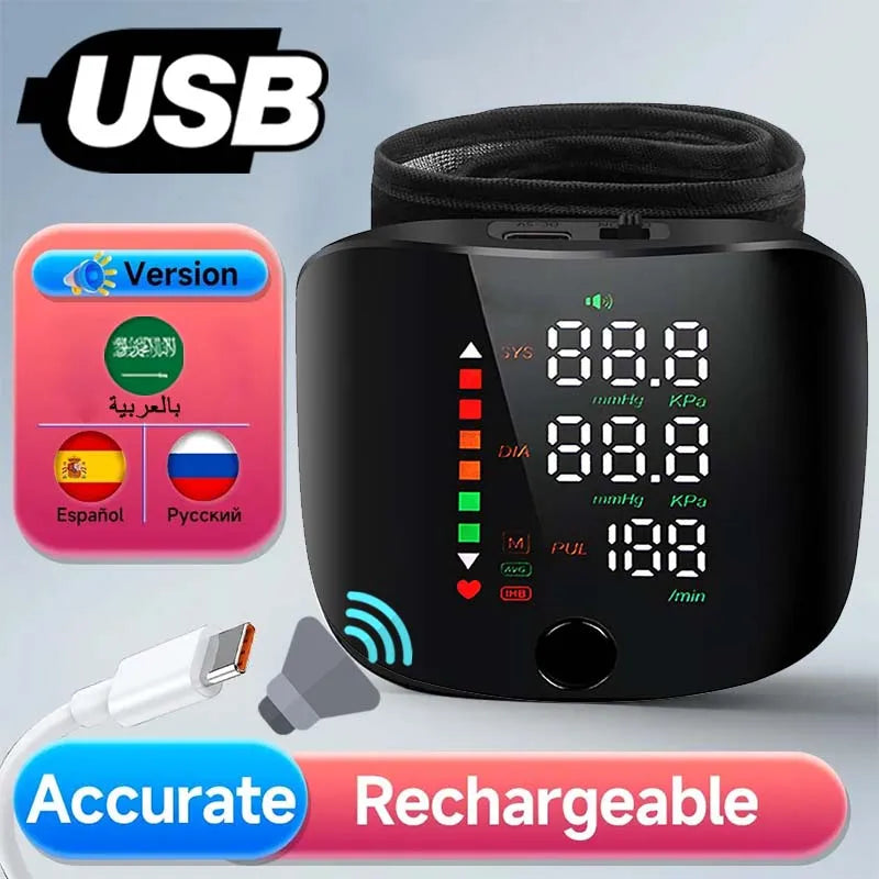 Tensiomètre Bras Tactile LED Vocal Multilingue – CLEVI Paris