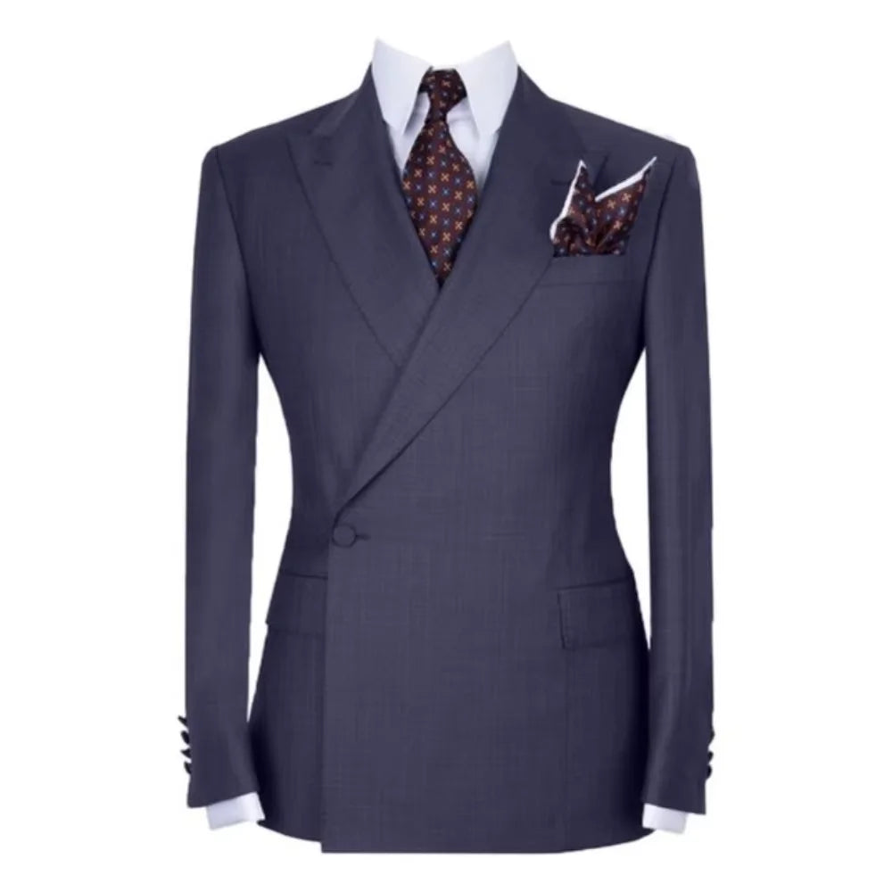 Costume homme 2 pièces à revers pointus – CLEVI Paris