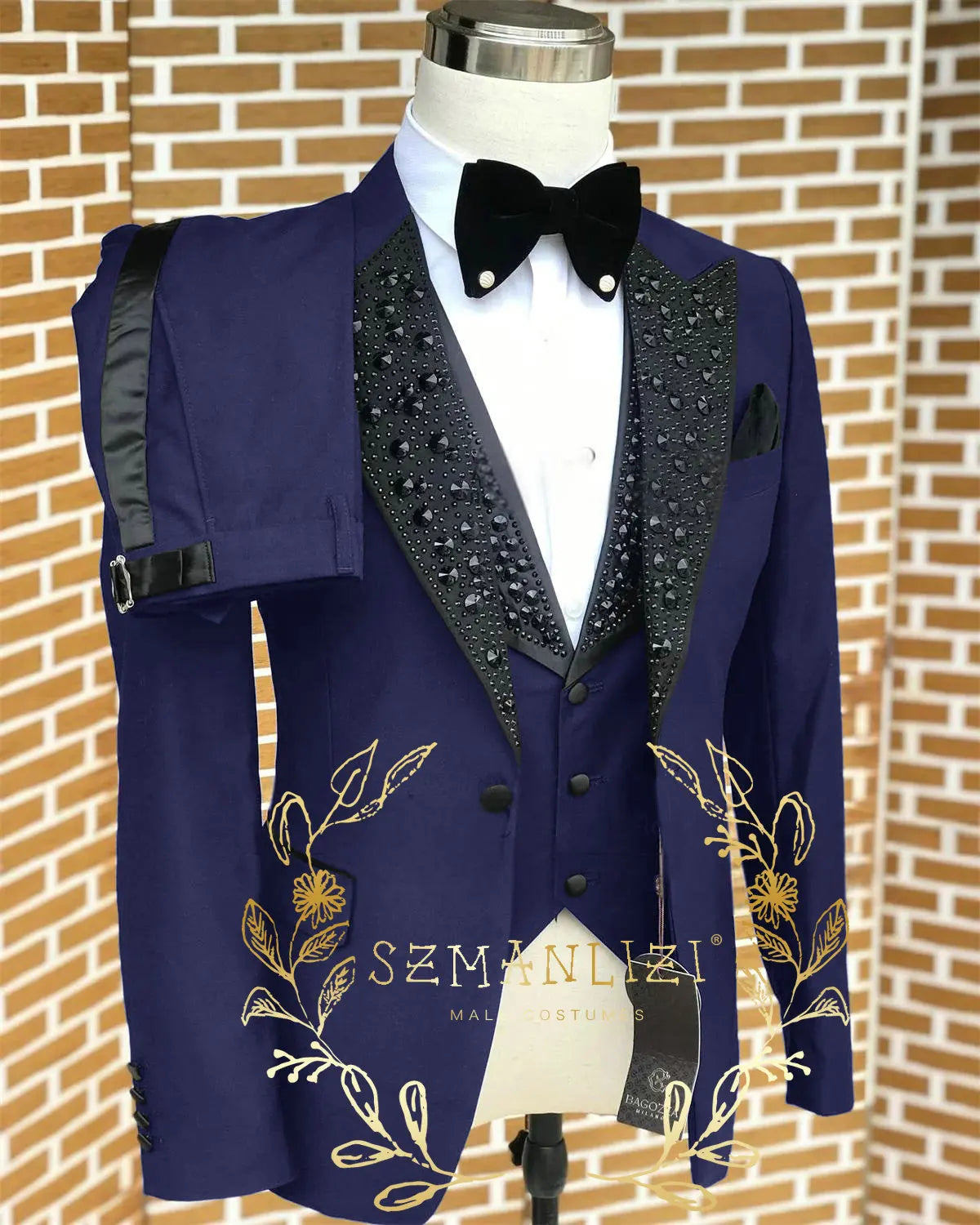 Costume homme 3 pièces, coupe slim – CLEVI Paris