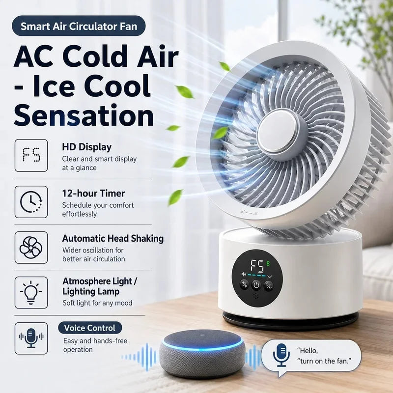 Ventilateur mural pliable rechargeable USB – CLEVI Paris